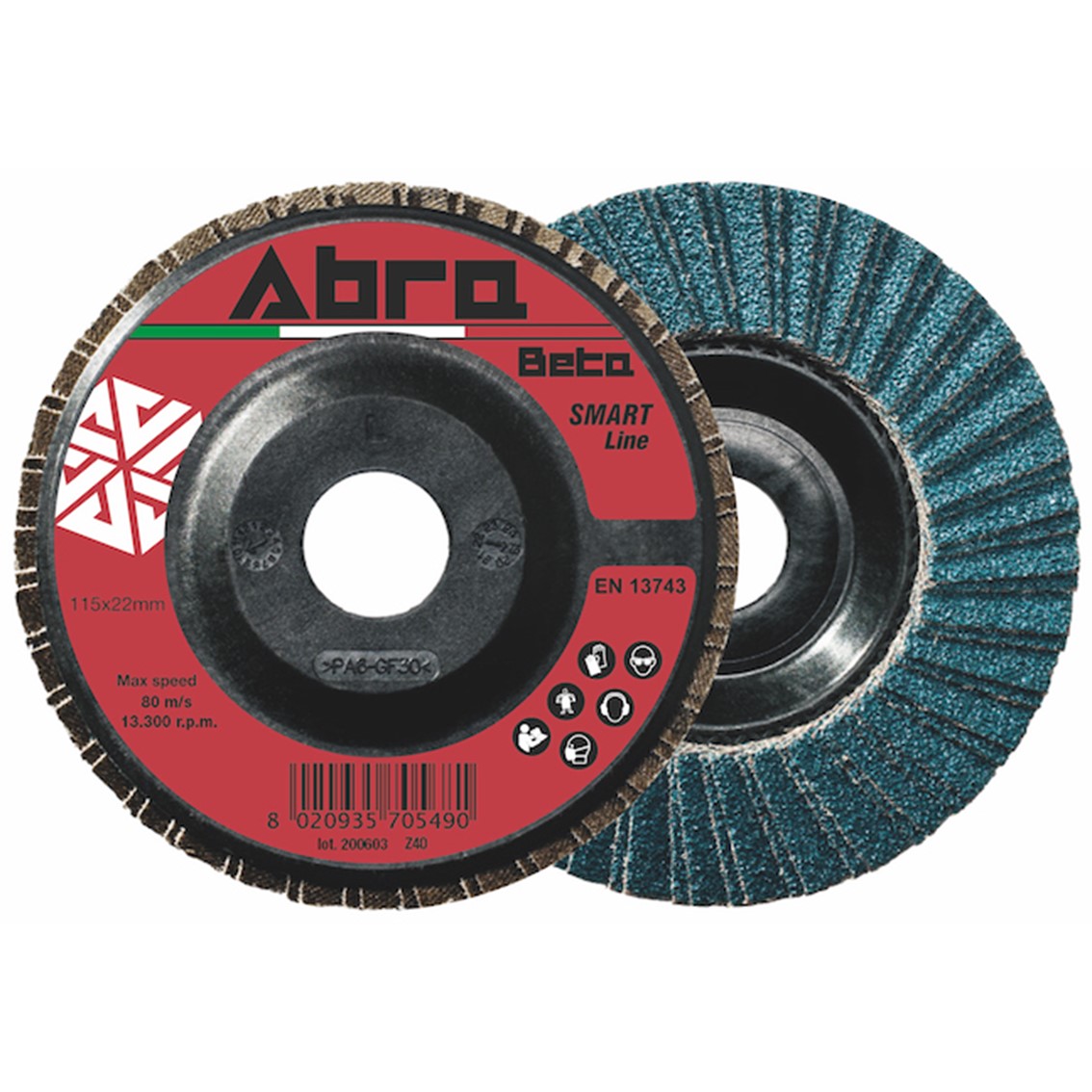 10 Dischi Abrasivi Lamellari Ø115mm - Diverse Grane Per Smerigliatrice, Acciaio E Legno - Foto 11