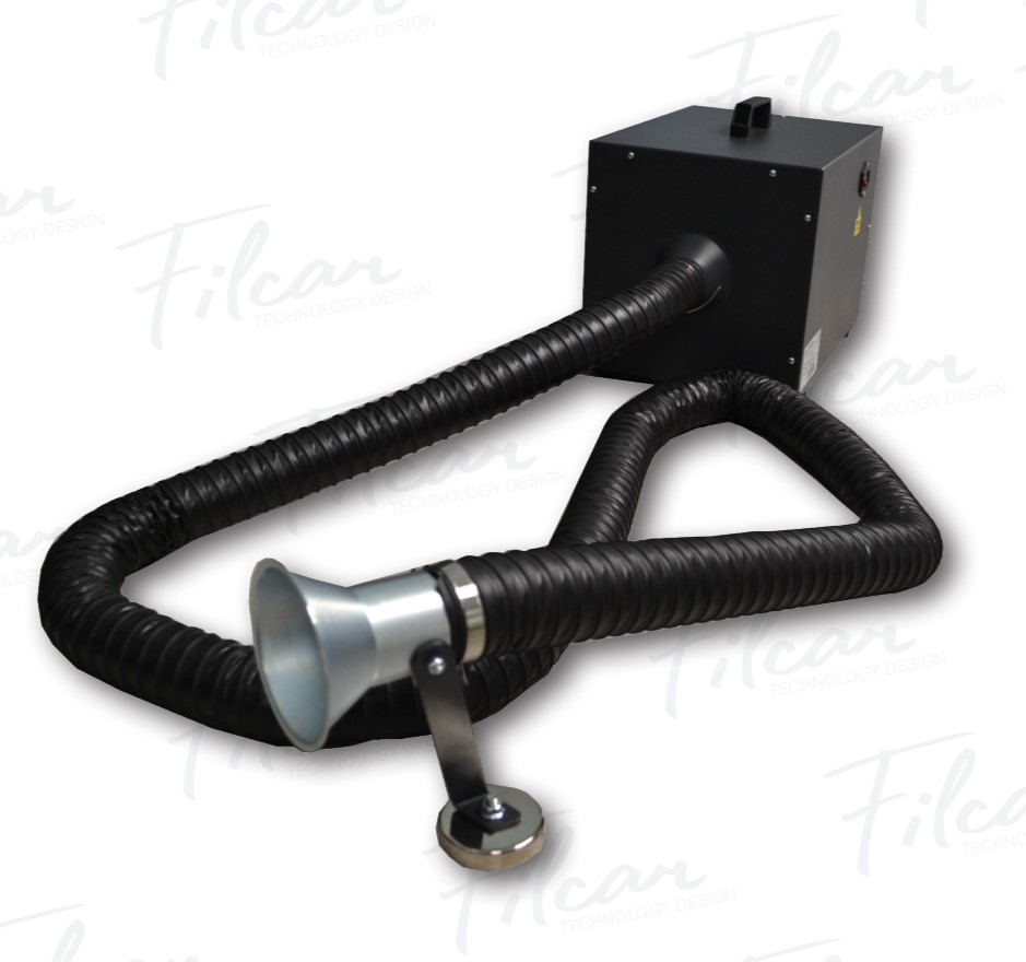 FILCAR MINI 90 NG ASPIRATORE FUMI SALDATURA PORTATILE Laboratorio filcar-mini-90-ng-aspiratore-fumi-saldatura-portatile-laboratorio