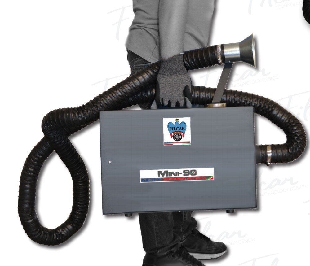 FILCAR MINI 90 NG ASPIRATORE FUMI SALDATURA PORTATILE Laboratorio filcar-mini-90-ng-aspiratore-fumi-saldatura-portatile-laboratorio