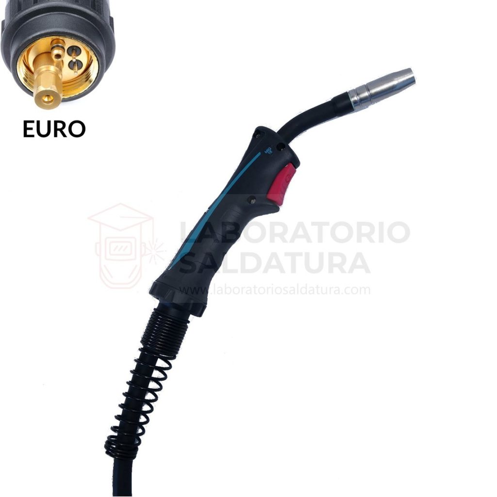 MINOO TORCIA MIG 25 attacco euro - aria - Laboratorio Saldatura