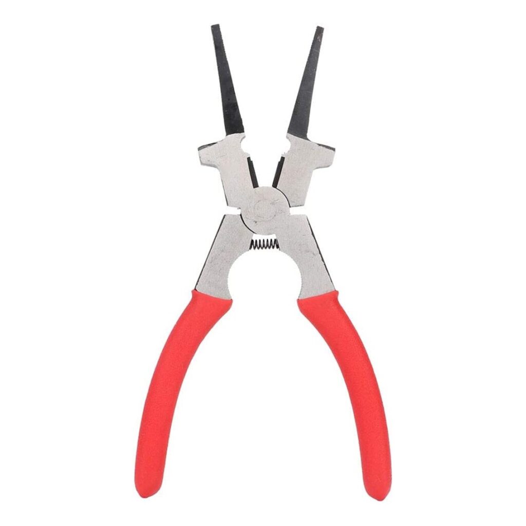 Pinza Rimozione Ugelli LOORGVEL Pinza Multifunzione Per Saldatura - Utensile In Acciaio Per Rimozione Ugelli E Pulizia Pinza Officina