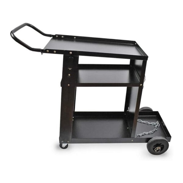 Carrello Per Saldatrice Stamos Welding - 3 Ripiani, 80kg Capacità, Nero - Foto 10