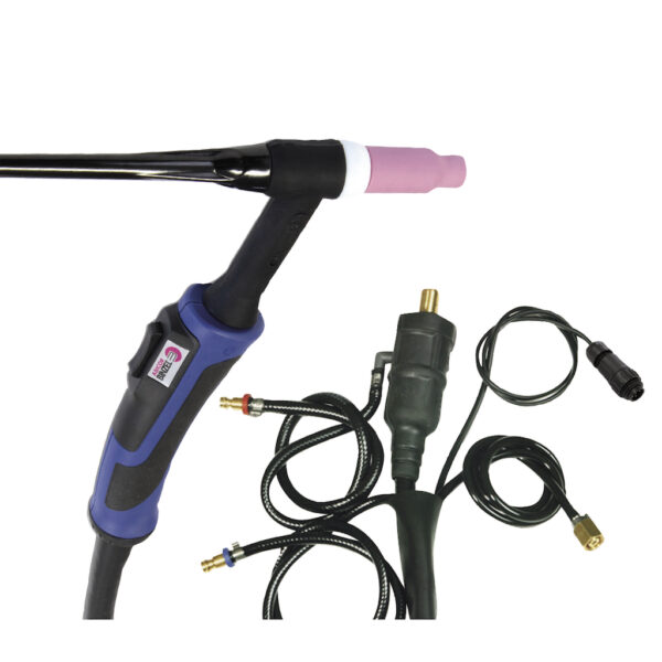 GYS TORCIA TIG SR18W DB 4m (acqua) + KIT ACCESSORI