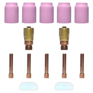 KIT STUBBY GAS LENS TIG 17-18-26