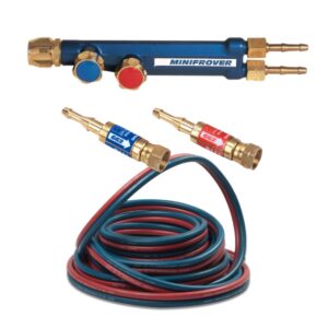 KIT Impugnatura cannello MINIFROVER completo di valvole sicurezza e tubo gas binato.