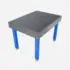 Tavolo Di Saldatura Mobile PRO 10 CHESS, spessore 10mm, fori 16mm - 1500x1000mm
