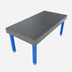 Tavolo Di Saldatura Mobile PRO 10 CHESS, spessore 10mm, fori 16mm - 1500x1000mm