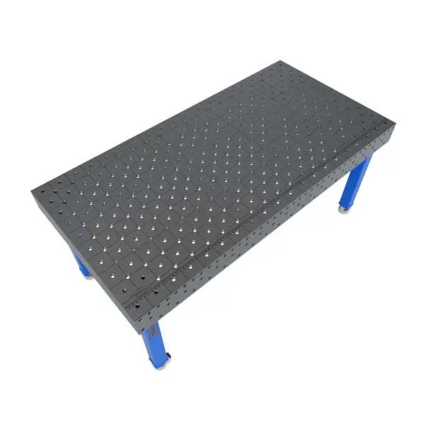 Tavolo Di Saldatura Mobile PRO 10 CHESS, spessore 10mm, fori 16mm - 1500x1000mm