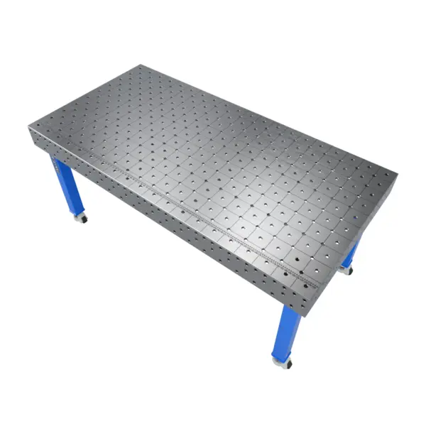 Tavolo Di Saldatura Mobile PRO 10 CHESS, spessore 10mm, fori 16mm - 1500x1000mm