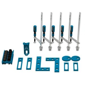 GPPH Kit Fissaggio 25 Pezzi Per Tavoli Saldatura SteelPlus, Fori 16mm