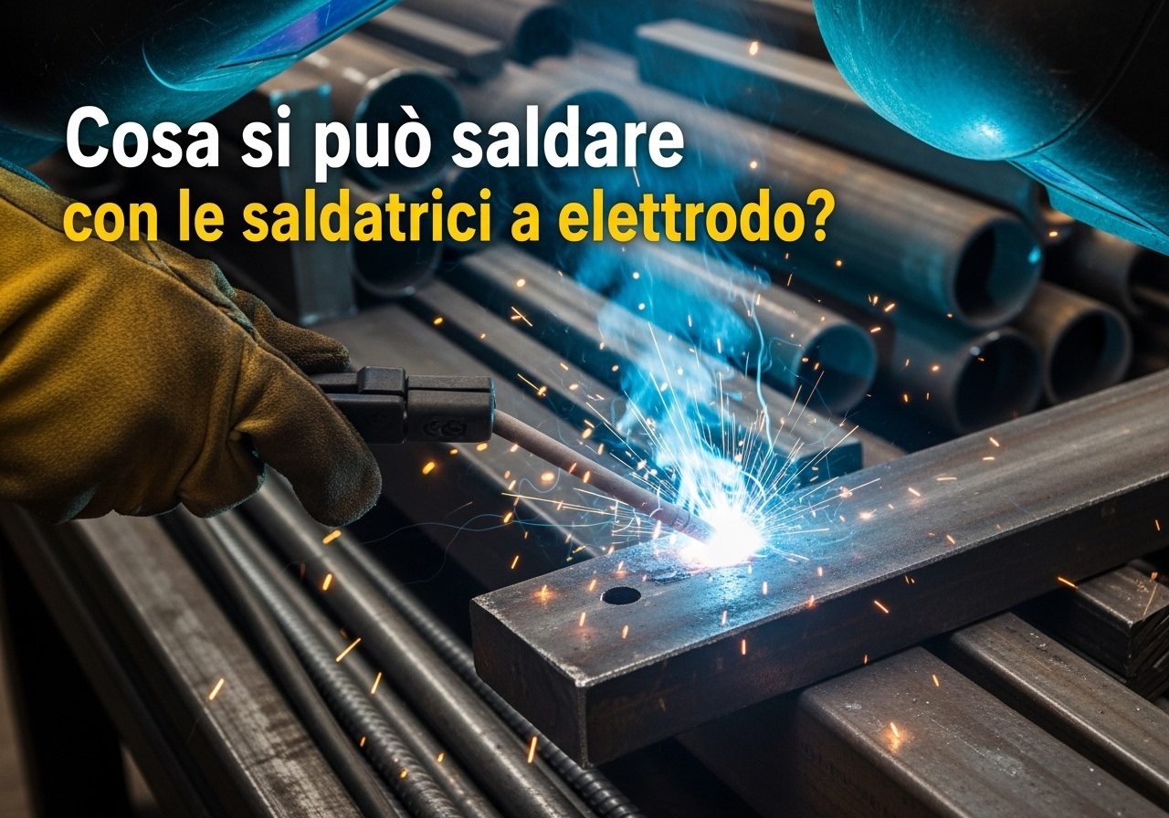 Cosa si può saldare con le saldatrici a elettrodo