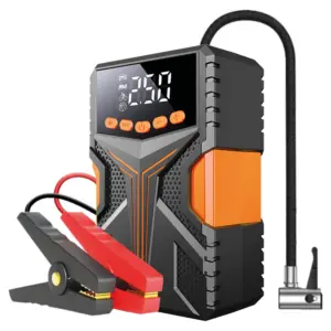 KRAKEN PRO KPJ800 KOMPRESSOR | Avviatore Al Litio Multifunzione 8000mAh