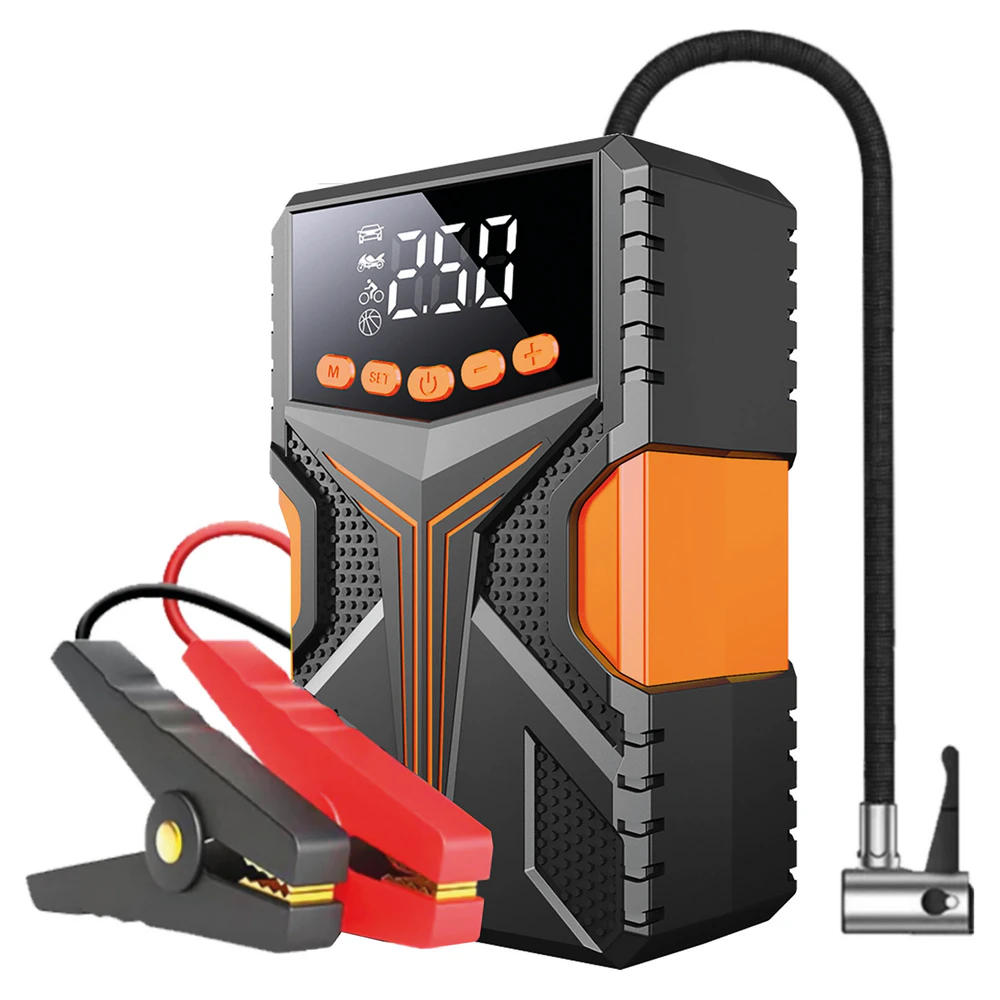 KRAKEN PRO KPJ800 KOMPRESSOR Avviatore Al Litio Multifunzione 8000mAh KRAKEN PRO KPJ800 KOMPRESSOR | Avviatore Al Litio Multifunzione 8000mAh