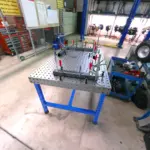 Tavolo Di Saldatura MASTER, Spessore 6mm, Fori 16mm - 900x600mm