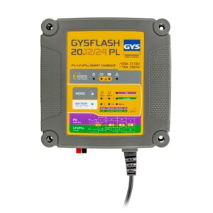 GYS GYSFLASH 20.12/24 PL | Caricabatteria 12/24V – 20A