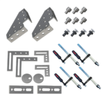 Tavolo Di Saldatura Mobile MASTER, Spessore 6mm, Fori 16mm + Kit Fissaggio Gold Master - immagine 2