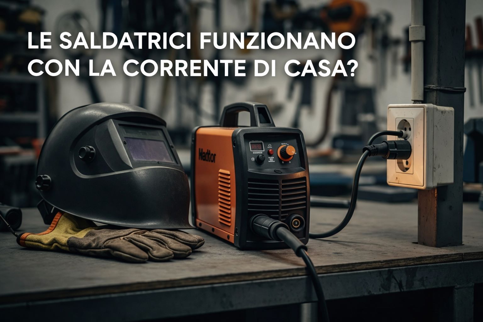 Le Saldatrici Funzionano con la Corrente di Casa? Guida Completa