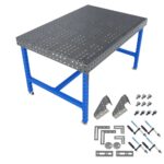 Tavolo Di Saldatura Mobile MASTER, Spessore 6mm, Fori 16mm + Kit Fissaggio Gold