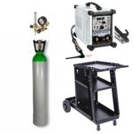 GYS PROTIG 200 AC DC HF + Carrello + Bombola Ricaricabile Argon 14L + Riduttore di Pressione