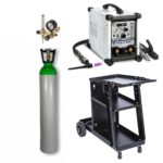 GYS PROTIG 230 AC DC HF + Carrello + Bombola Ricaricabile Argon 14L + Riduttore di Pressione