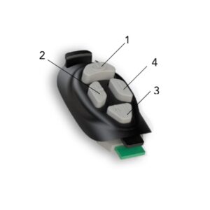 Pulsante quadruplo torcia TIG