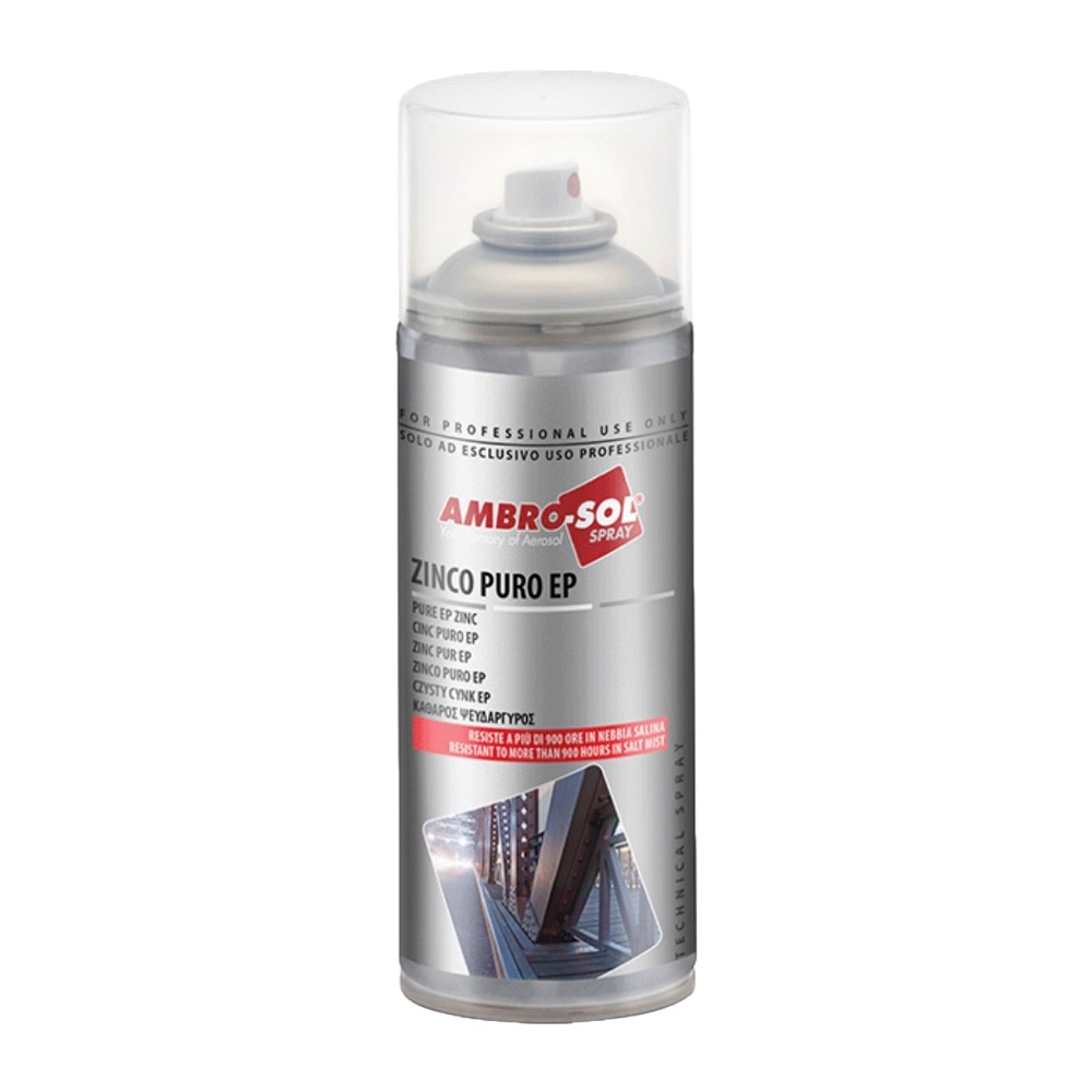 SPRAY ZINCO PURO EP ALTE TEMPERATURE Zincante spray ad elevato contenuto di zinco